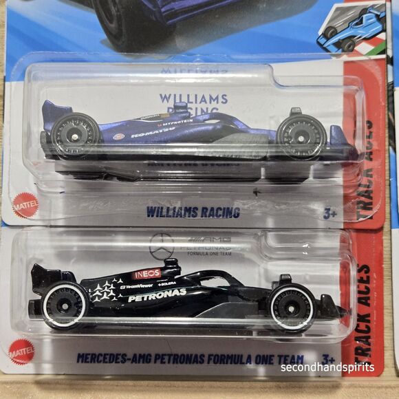 Hot Wheels Lot Of Track Aces Series 5 pcs. Formula One - Picture 2 of 8
